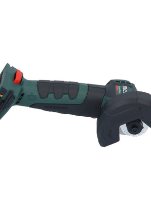Smerigliatrice angolare a batteria Metabo PowerMaxx CC 12 BL 12 V 76 mm ( 600348500 ) senza spazzole + 2x batteria ricaricabile 2,0 Ah + caricatore + metaBOX