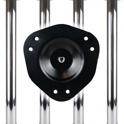 Set di gambe per tavolo BMB effetto acciaio inox 80 mm altezza 710 mm ( 3000273150 )