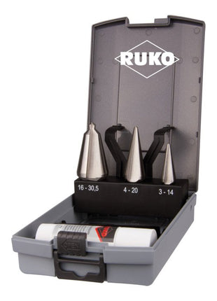 Set di punte per lamiera RUKO 3-14 / 5-20 / 16-30,5 mm ( 4000601698 )