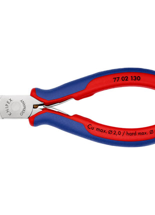Frese diagonali KNIPEX Electronics lunghezza 130 mm forma 0 ( 4000794259 )