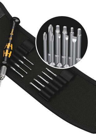 Set di cacciaviti meccanici di precisione WERA KK Micro-Set ESD/11 11 pezzi ( 4000828012 )