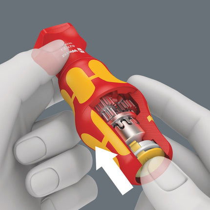 WERA Poignée 827 T i Kraftform Turbo pour lames interchangeables WERA VDE ( 4000828023 )