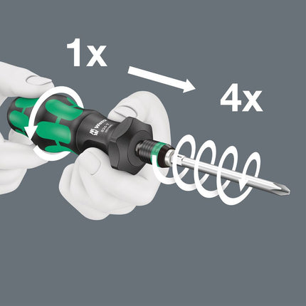 WERA Assortiment d'embouts KK Turbo Imperial 1 19 pièces ( 4000829874 )