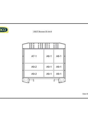 RAACO Mallette de rangement boxxser l.241xP225xH55 mm ( 4000871545 )