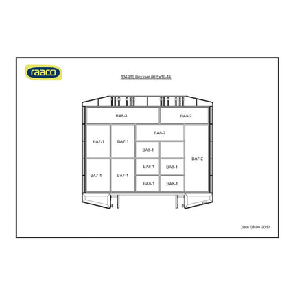 RAACO assortimento boxxser W421xD361xH78mm ( 4000871553 )