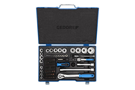 GEDORE socket spanner set 19 V20U-20 81-piece 1/4 + 1/2 ″ ( 4000880519 )