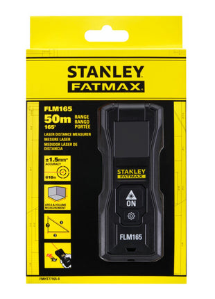 STANLEY laser rangefinder FLM 165 50 m ± 1.5 mm ( 8000150347 )