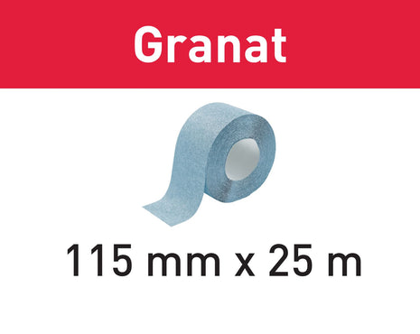 Festool Granat Abrasives roll 115x25m P220 GR (201110)