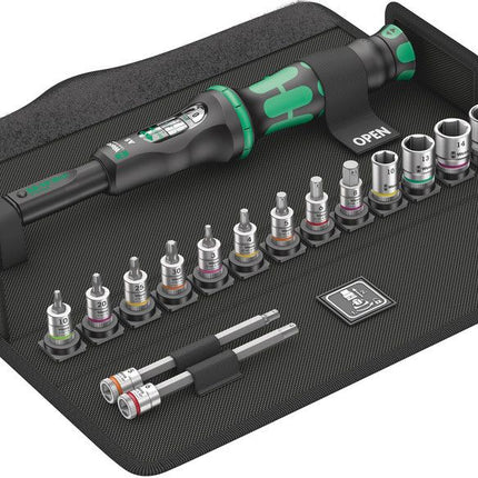 Set di chiavi dinamometriche WERA Set di chiavi per biciclette 1 16 pezzi 2,5 - 25 Nm 1/4 ″ ( 8000544748 )