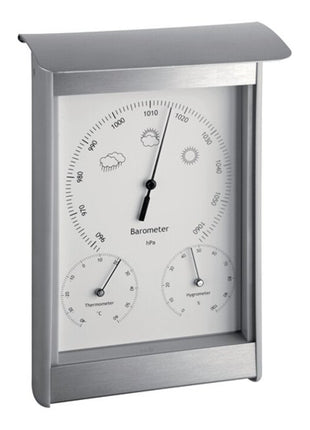 TFA weather station H215xW145xD70mm silver/white ( 9000495041 )
