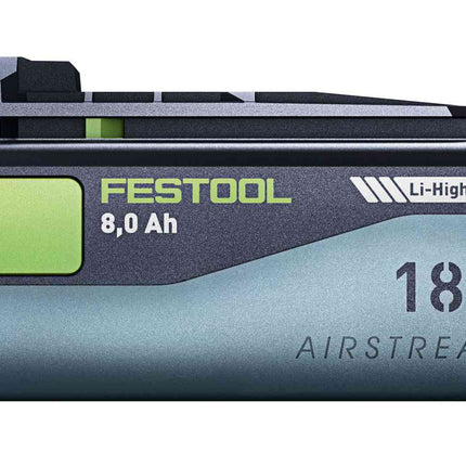 Festoo BP 18 Li 8,0 HP-ASI l HighPower Akkupack Akku 18 V 8,0 Ah ( 577323 ) 8000 mAh Li-ion mit Ladestandanzeige