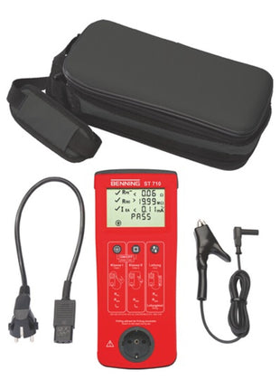 Tester per elettrodomestici BENNING ST 710 2500 campioni di prova/con tester/cavo di prova ( 4000828883 )