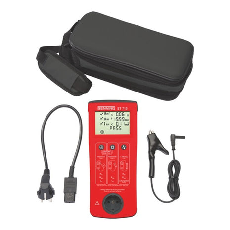 BENNING appliance tester ST 710 2500 test specimens/with tester/test lead ( 4000828883 )