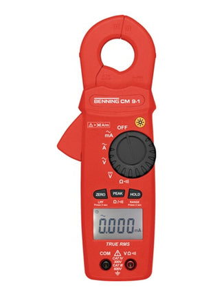 BENNING leakage current clamp CM 9-1 Measuring range 0.010 mA - 60 A AC ( 4000828949 )