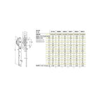 HEINRICH BETZ & SÖHNE Rullo per porte scorrevoli con staffa 105 mm in acciaio zincato ( 3000256904 )