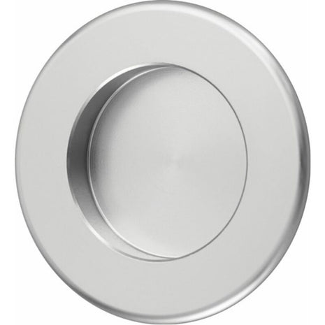 HERMETA poignée coquille aluminium anodisé argent rond ( 3000283308 )