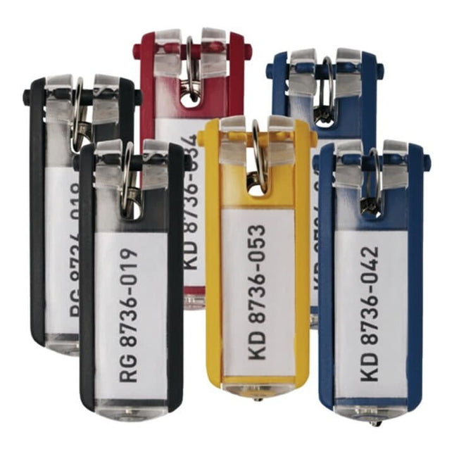 Portachiavi DUREVOLE Clip per chiavi colori assortiti in plastica ( 3000291864 )