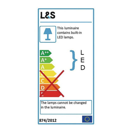 L&S Striscia LED Tudo bianco neutro 12 V 4,8 W/m ( 3000550034 )