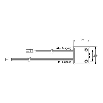 Interruttore IR L&S LED 12 V 12 V (*24 V) ( 3000550095 )