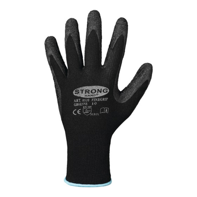 STRONGHAND Gant Finegrip taille 9 noir ( 4000371163 )