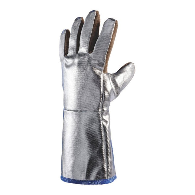 JUTEC Gant de protection thermique  5 doigts taille univers. nature/argent ( 4000371190 )