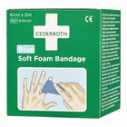 CEDERROTH Benda in schiuma morbida elastica autoadesiva, blu ( 4000386486 )