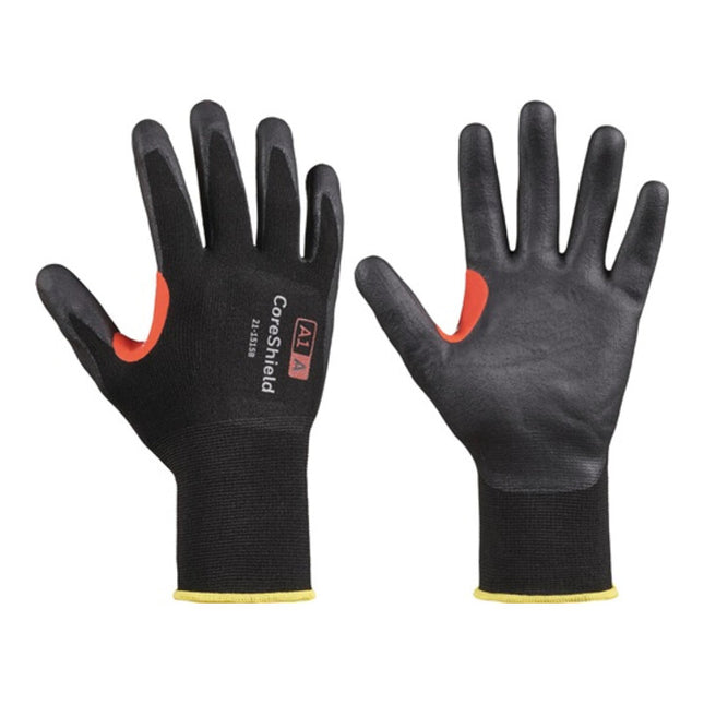 Gants de protection anti-coupures HONEYWELL CoreShield 15G A1/A taille 8 noir ( 4000391003 )