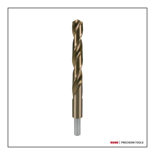 RUKO Foret hélicoïdal DIN 338 Type N d. nominal 13,5 mm HSS-Co5 ( 4000600100 )