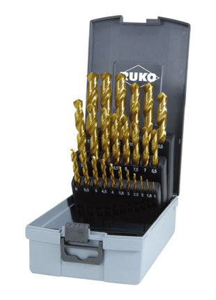 RUKO twist drill set DIN 338 type N nominal Ø 1-13x0.5 mm ( 4000600884 )