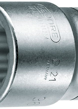 GEDORE socket D 21 1 ″ 12-sided ( 4000770719 )