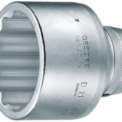 GEDORE Steckschlüsseleinsatz D 21 1 ″ 12-kant ( 4000770722 )