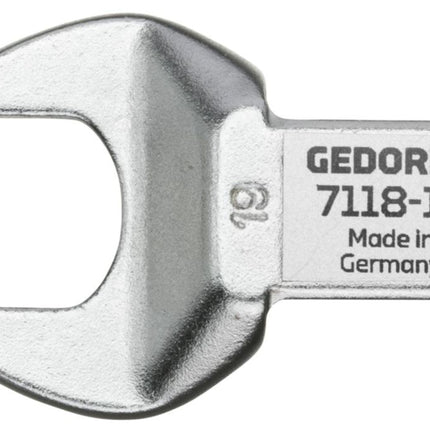 GEDORE Mauleinsteckwerkzeug 7118-19 Schlüsselweite 19 mm 14 x 18 mm ( 4000775181 )