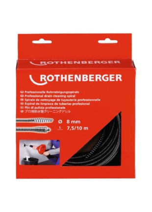 ROTHENBERGER spiral tool length 7.5 m spiral Ø 8 mm ( 4000781060 )