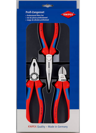 KNIPEX pliers set assembly package contents 3-piece ( 4000794415 )