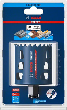 BOSCH Scie cloche Expert Tough Material D. de la scie 60 mm prof. coupe 60 mm ( 4000800251 )