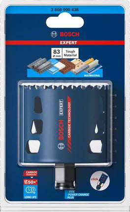BOSCH Scie cloche Expert Tough Material D. de la scie 83 mm prof. coupe 60 mm ( 4000800258 )