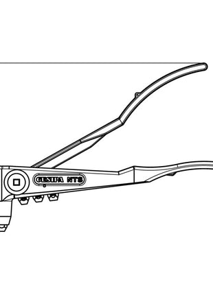 GESIPA NTS utensile manuale per l'impostazione di rivetti ciechi Lunghezza 275 mm ( 4000813030 )