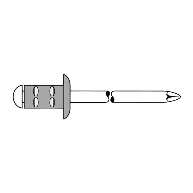 GESIPA Blindniet PolyGrip® Nietschaft d x l 4 x 17 mm ( 4000813760 )