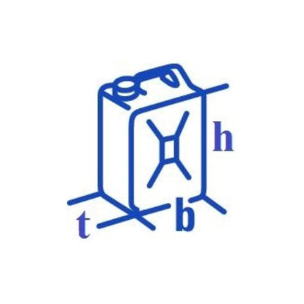 HÜNERSDORFF Bidon double pour carburant PROFI contenu 5,5 + 3 l ( 4000818958 )
