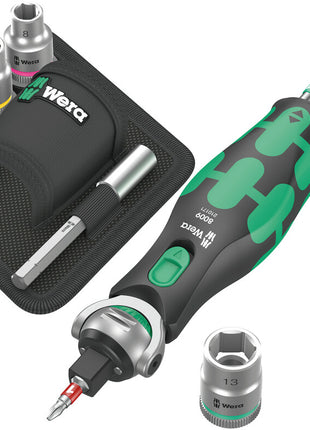 WERA socket spanner set 8009 Zyklop Pocket Set 2 19-piece 3/8 ″ + 1/4 ″ ( 4000822451 )
