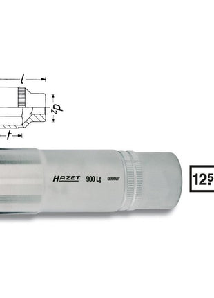 Presa HAZET 900LG 1/2 ″ esagono ( 4000822711 )