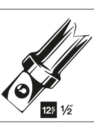 Chiave a croce HAZET 715-01 17 x 19 x 22 x 12,5 (1/2″ quadrato) ( 4000823580 )