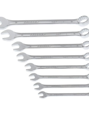 GEDORE Combination spanner set 7-080 8-piece spanner width across flats 8-19 mm ( 4000823621 )