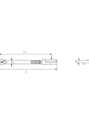 STAHLWILLE Drehmomentschlüssel 721/15 Quick 1/2 ″ 30 - 150 Nm ( 4000826603 )