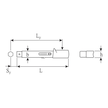 STAHLWILLE Clé dynamométrique 730/2 Quick 4 - 20 Nm ( 4000826632 )