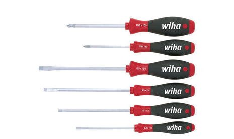 WIHA screwdriver set 302 ZK6 SO 6-piece slotted / PZD ( 4000827703 )