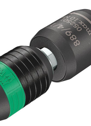 WERA bit holder 889/4/1 F Rapidaptor 1/4 ″ C 6.3 + E 6.3 ( 4000829876 )