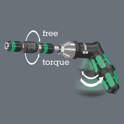 Portabit WERA 889/4/1 F Rapidaptor 1/4 ″ C 6,3 + E 6,3 ( 4000829876 )