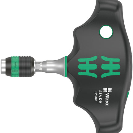 Porte-embouts WERA 416 RA 1/4 ″ Clé à cliquet à denture fine ( 4000829883 )