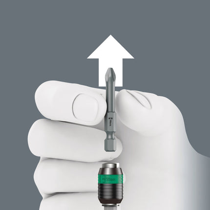 Porte-embouts WERA 416 RA 1/4 ″ Clé à cliquet à denture fine ( 4000829883 )
